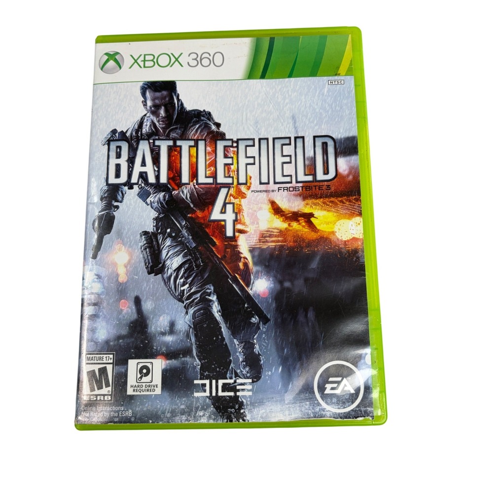Preowned Battlefield 4 Xbox 360 Game DISC 2 ONLY Missing Disc 1 Incomplete Works